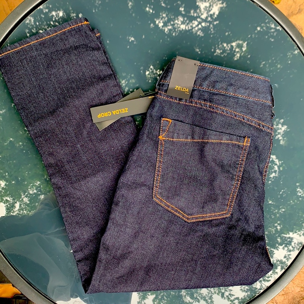 NWT EXPRESS zelda crop jeans size:10